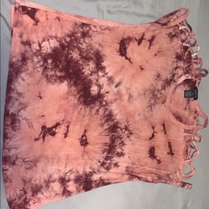 Tie Dye Pink Tee